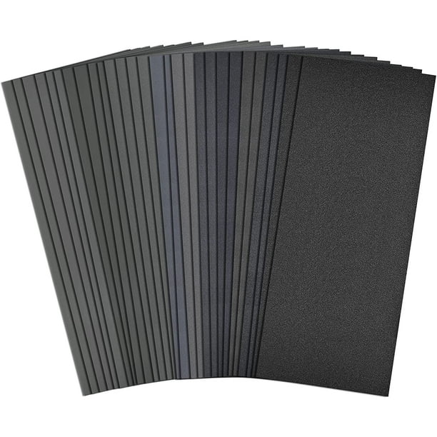 Dry / Waterproof Sandpaper Sandpaper （20pcs） 1000