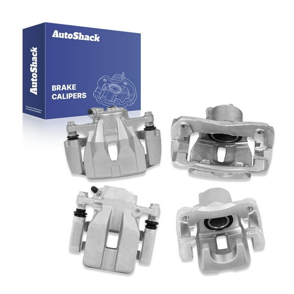 AutoShack Front & Rear Brake Calipers Replacement for 2006-2012 Toyota RAV4 4-PC Set