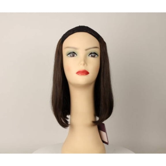 European Human Hair Freeda Wig Hat Fall Avalon Brown Size X-L 13''