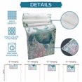 thumbnail image 6 of Teal Sea Turtle Table Runner 70 Inches, Summer Coastal Coral Ocean Bed Runner Dresser Scarves Tabletop for Indoor Outdoor Parties/Ceremony/Banquet, 13" x 70", 6 of 9