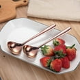 thumbnail image 2 of 2Pcs/ 4Pcs Soup Ladle Sauce Ladle 304 Stainless Steel Small Serving Ladle Gravy Soup Spoon Ladle - 8 Inches, 2 of 7