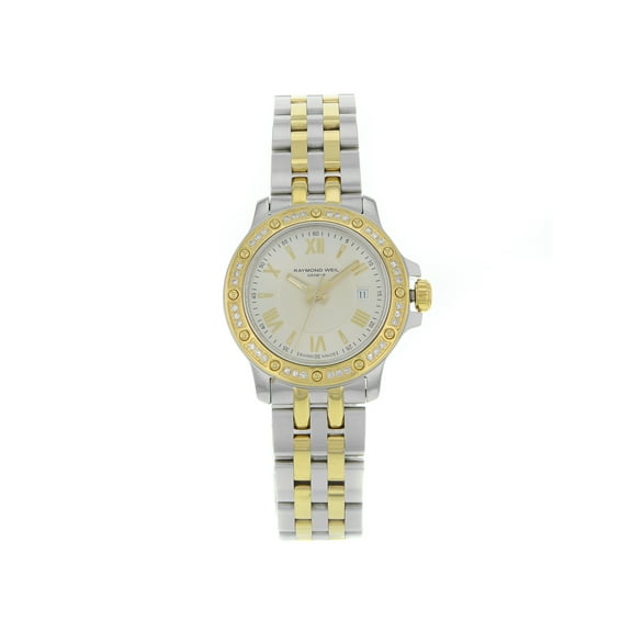 Pre-Owned Raymond Weil Tango Silver Dial Steel Quartz Ladies Watch 5399-SPS-00657 (Good)