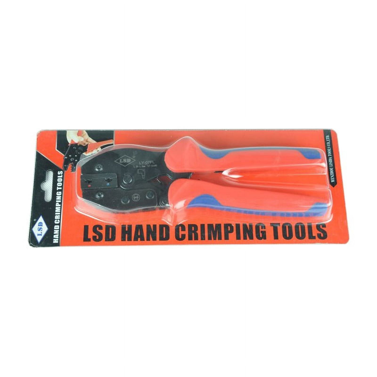 1.25-2.5mm² Ratchet Crimping Tool , Tab Flag Terminals Crimp Tool for Non Insualted Flag Type Terminals ,Durability That Lasts