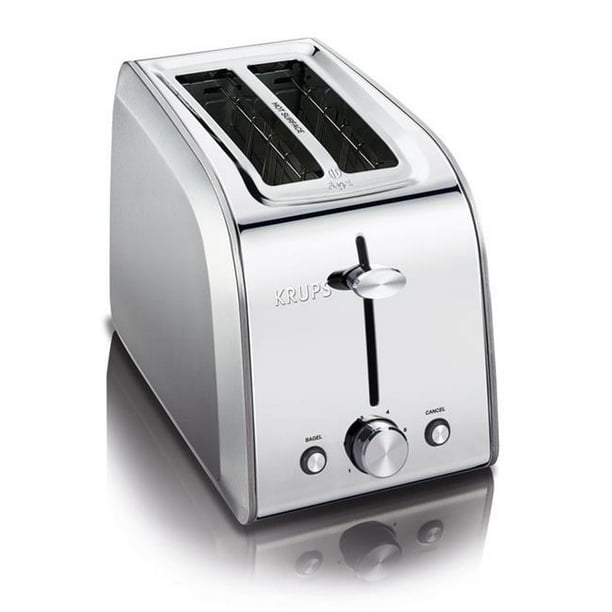 Krups 2 Slice Toaster KH250D51 Kitchen Appliance Silver