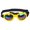 Yellow, variant on Dog Sunglasses Small Dog Polarized Sunglasses Wind Proof Pet Goggles Adjustable Folding Glasses Elastic Band Suitable For Outdoor Camping Trip Photography