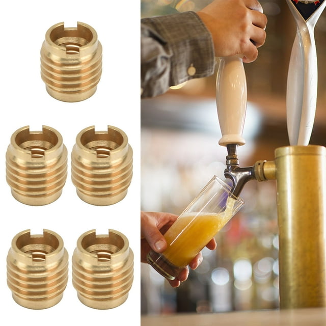 Noix de Bière, Poignée de Robinet de Bière Facile à Utiliser Opération Manuelle Facile à Installer pour Filetage Externe 3/8in-16 UNC
