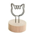 thumbnail image 4 of Place Card Holder Table Number Holders Desk Note Holder Clip for Anniversary Cat, 4 of 8