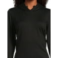 Avia Women’s Performance Tee with Hood and Long Sleeves, Sizes XSXXXL