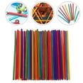 thumbnail image 1 of 50pcs Colorful Rhythm Sticks Wooden Music Rhythm Sticks Replacement Rhythm Sticks-SHUNJING, 1 of 3