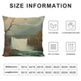 thumbnail image 5 of YINGXI  Throw Pillow Covers Thomas Cole Painting Square Decorative Cushion Covers for Living Room Couch Bed Outdoor 20x20in, 5 of 5
