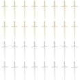 thumbnail image 2 of 32pcs 2 Colors Swords Knife Bookmark Charms Plating Alloy Sword with Skull Pendants Dagger Punk Earring Charms for DIY Jewelry Making and Custom Toymaking, 2 of 9