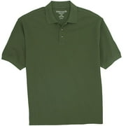 Faded Glory - Big Men's Solid Cotton Pique Polo Shirt