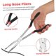 thumbnail image 3 of Electric Cutting Pliers Long Nose Pliers for Electrical Connectors Precision Tool, 3 of 5