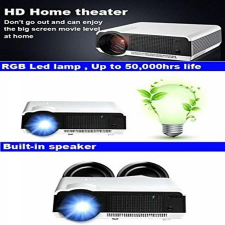Gowe Full HD 200W LED lamp 3500Lumen 1280*800 Professional multimedia Home cinema LED