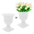 thumbnail image 5 of Eease Large Urn Planter Flower Pot Pedestal Indoor Outdoor Garden Plant Container, 5 of 6