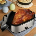 Superjoe 18 Quart Roaster Oven with SelfBasting Lid, Turkey Roaster Oven with Removable Insert