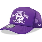 Tarleton State University Texans Property Foam Trucker Hats Purple