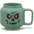 thumbnail image 1 of Room Copenhagen LEGO Ceramic Mug, Green Skeleton, Large, 1 of 2