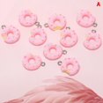 thumbnail image 1 of 10Pcs/Set Resin Donuts Food Charms Pendants Jewelry Findings DIY Craft Making, 1 of 5