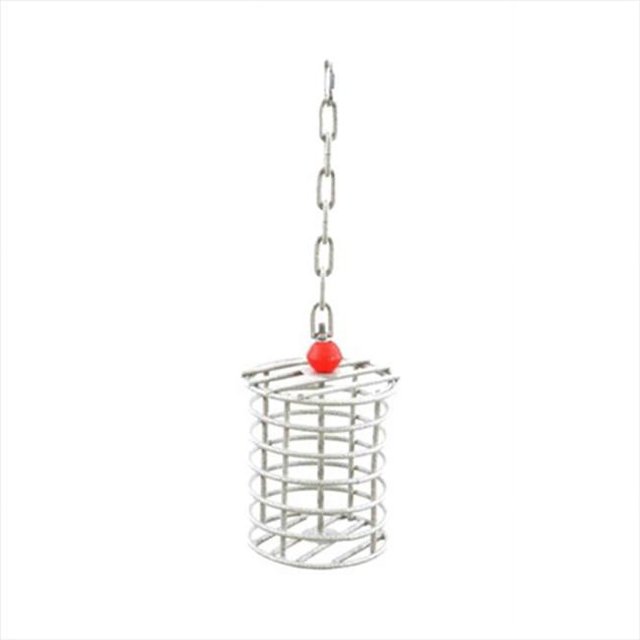 A&E Cage AE-RTFL Black Large Round Bird Toy Feeder