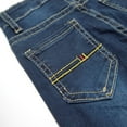 thumbnail image 3 of KIDSCOOL SPACE Baby Little Boys Girls Jeans,Ripped Denim Soft Slim Pants,2-3 Years, 3 of 5