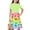Multicolor, variant on ATOGUTA Graduation Dresses Girls Short Sleeve Casual T-Shirt Dress Summer Clothes for Children Multicolor, Size 4T-14