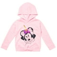 thumbnail image 2 of Disney Minnie Mouse Pullover Fleece Hoodie and Leggings Outfit Set Little Kid to Big Kid, 2 of 5