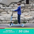 thumbnail image 3 of HOVERSTAR Trottinette pour Enfants, Roues et Pédale Lumineuses à LED, 3 Hauteurs Réglables (27, 29, 31 Pouces) Convient à Plus d'Âges d'Enfants, 3 of 6
