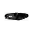thumbnail image 4 of Stacy Adams Spratley Moc Toe Saddle Slip On Dress Shoes Black 25686-001, 4 of 7
