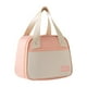 thumbnail image 2 of Bolsa térmica para alimentos fríos y calientes, bolsa térmica, bolsa de mano térmica, Rosa, 2 of 9