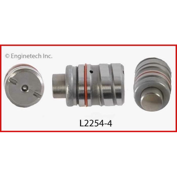 Enginetech L2254-4 Engine Valve Lifter - 4 Pack