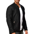 thumbnail image 2 of Chamarra Chaqueta Vinipiel Tipo Biker Para Hombre, 2 of 6