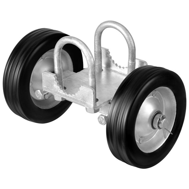 VEVOR Kit de puerta corrediza de 6" con herrajes resistentes y ajustables, capacidad de carga de 600 lb