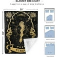 thumbnail image 4 of Virgo Gifts, Virgo Zodiac Blanket 60"X50", Virgo Zodiac Gifts for Women Moon Constellation Throw Blanket Astrology Decor Witchy Virgo Birthday Gifts Gothic Soft Blanket, 4 of 6