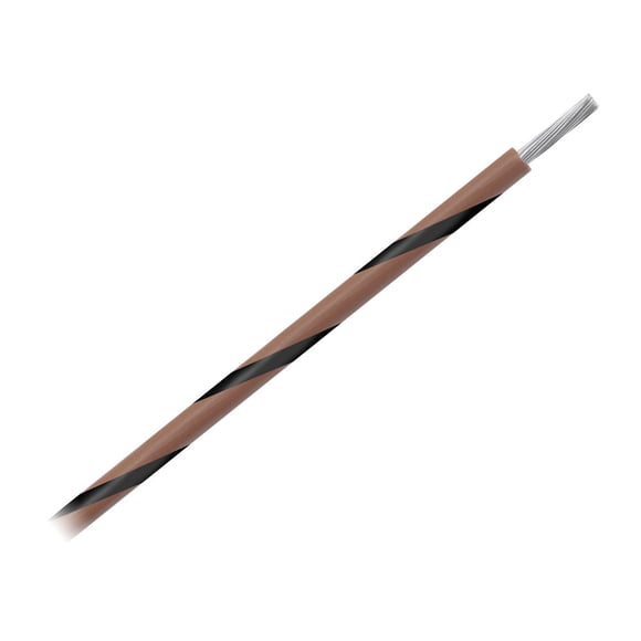 Bobina Marine Wire Pacer WUL14BR-0-1000, 14 AWG, 304,8 m, color marrón