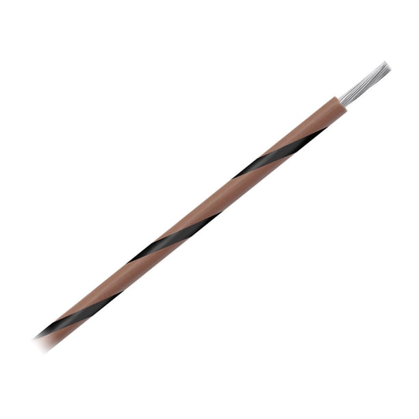 Bobina Marine Wire Pacer WUL14BR-0-1000, 14 AWG, 304,8 m, color marrón