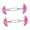 Hot Pink, variant on VALSEEL Shaped High-heeled Shoes Flat Shoes Toe Expander Ladies High-heeled Shoes Toe Support Expander Shoe Stretcher Leather Shoes-wrinkle Shoe Stretcher Gadgets for Home