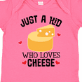 thumbnail image 4 of Inktastic Cheese Lover Kids Boys or Girls Baby Bodysuit, 4 of 5