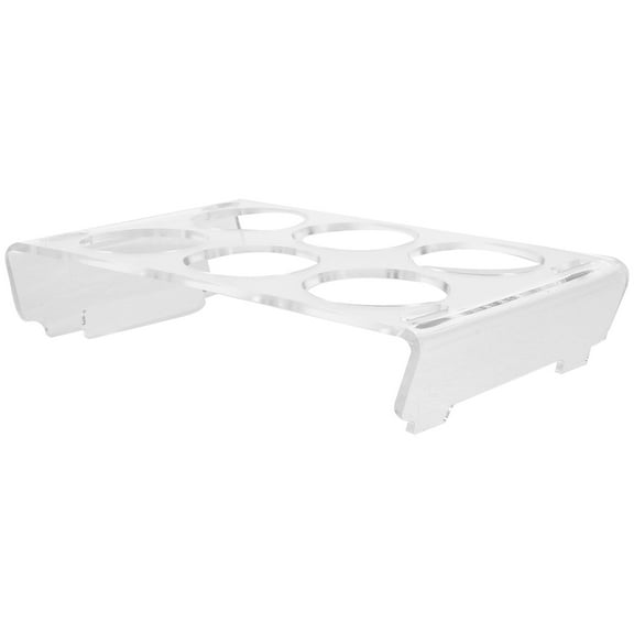 STRANDCHIC Fridge Egg Holder Transparent Acrylic Non-Collision Storage Daily Use 1 Set