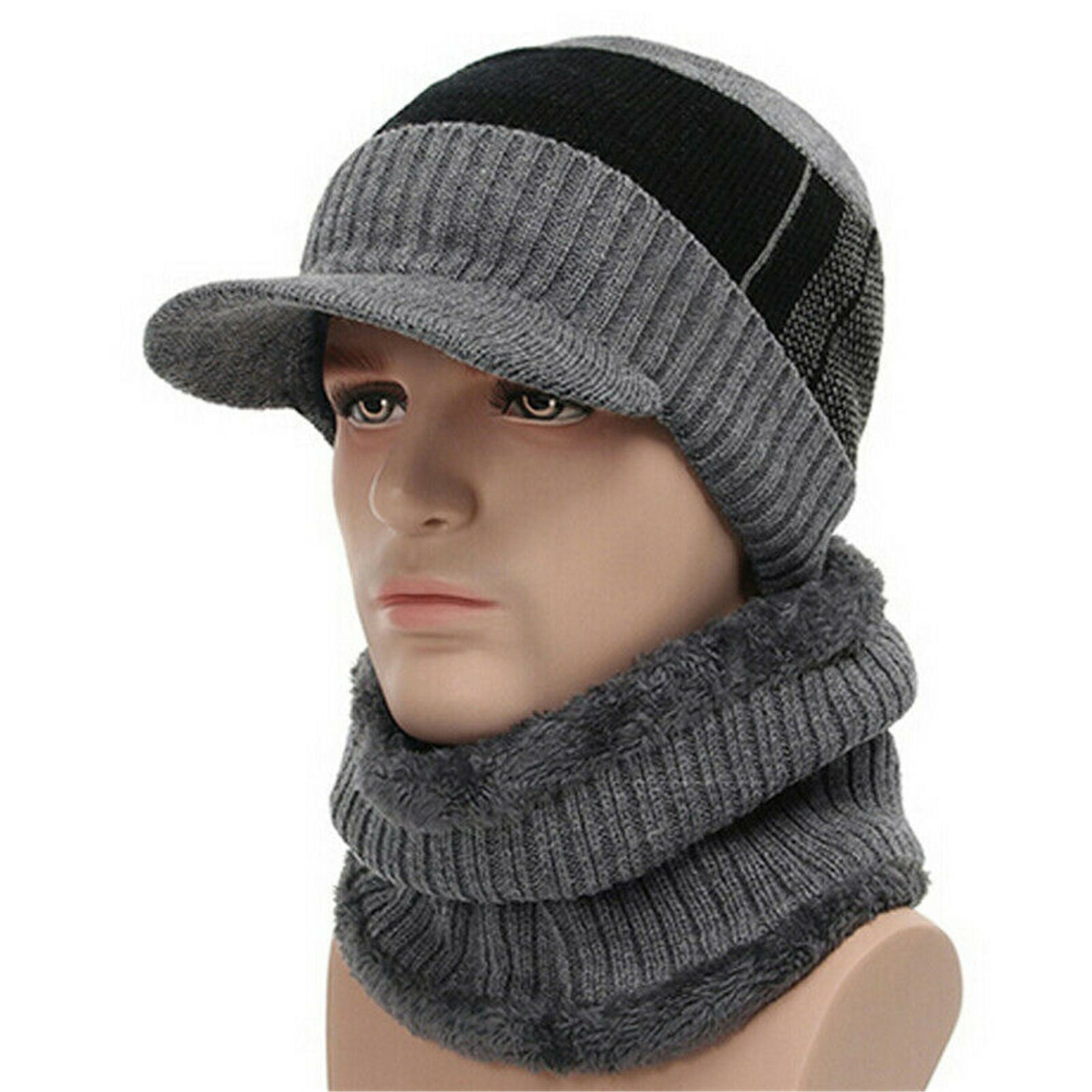 mens billed beanie