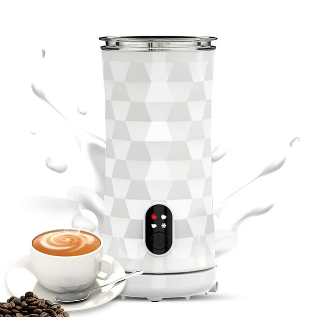 Electric Milk Frother 4-in-1 400W Automatic Hot and Cold Foam Maker and Milk Warmer for Latte / Cappuccinos / Macchiato