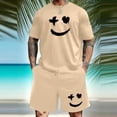 thumbnail image 4 of WILLBEST Pantalones Cortos Deportivos para Hombre, Informales, de Verano, Holgados, Cómodos, Transpirables, para Exteriores, con Camisetas, 4 of 5