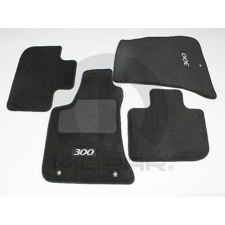 Floor Mat Mopar 1nk36dx9ac Fits 11 13 Chrysler 300 Walmart