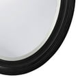 thumbnail image 3 of belham living oval wall mirror - black - 25w x 33h in., 3 of 4