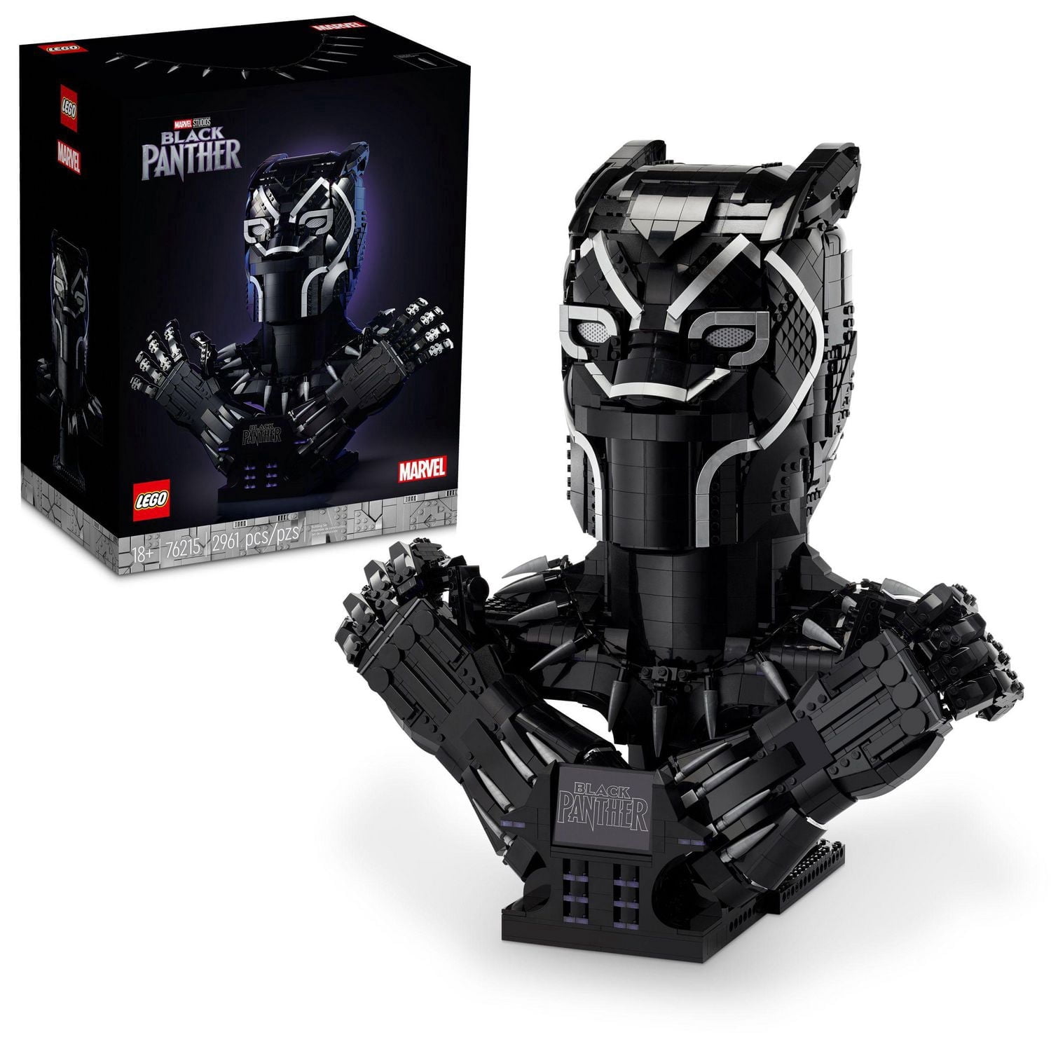 LEGO Marvel Black Panther, King T'Challa Model Building Kit 76215