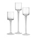 thumbnail image 1 of 1 juego de candelabros de cristal altos para mesa de boda, centro de mesa, 1 of 7