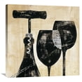 thumbnail image 1 of Global Gallery's Daphne Brissonnet 'Wine Selection II' Stretched Canvas Wall Art, 1 of 4