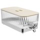thumbnail image 5 of BESTYASH De Bebida Para Refrigerador Con Gran Capacidad Color Plateado Para Fiestas Y Hogar, 5 of 8