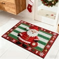 thumbnail image 6 of Hometravel Christmas Decor Bath Rug, Knitted Holiday Floor Mat Cover, Absorbent Doormat for Seasonal Home Entrance, 6 of 6