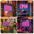 thumbnail image 3 of LED Neon Open Sign for Business,  Powered by USB with Adjustable Brightness Neon Lights for Party Bar Salon Stores Hotel Decor 16.5"x 9", 3 of 8
